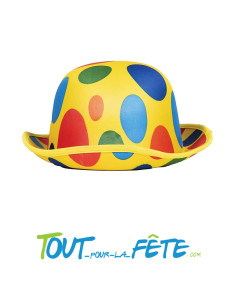 Chapeau melon de clown