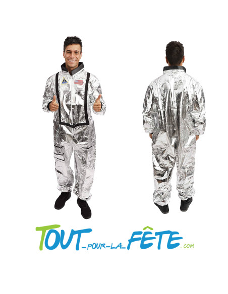 Costume d'astronaute argenté
