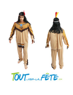 Costume d'indien ( haut / pantalon / bandeau ) 2