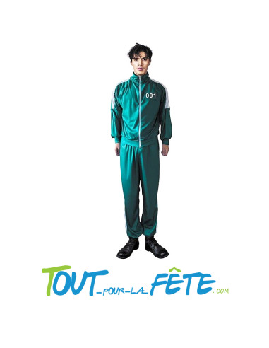 Costume joueur Squid game 001 taille M/L