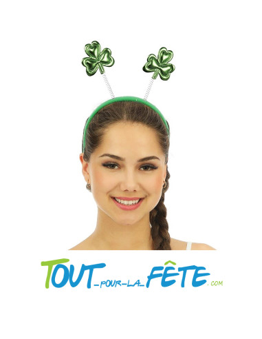 Serre tête trèfles Saint-Patrick
