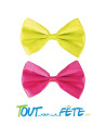 Noeud papillon fluo plusieurs coloris