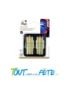 Crayon maquillage - UV - lot de 6