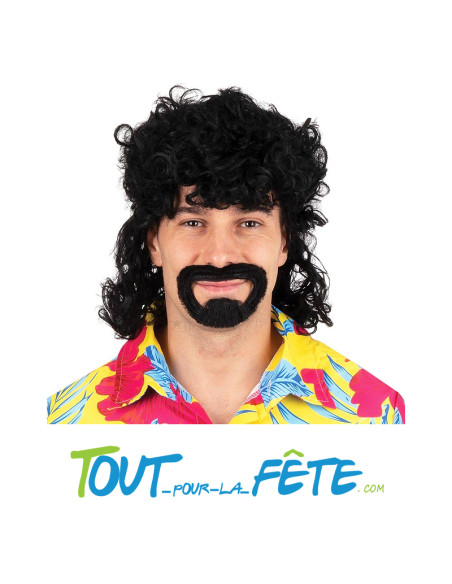 Perruque et Barbe Mulet Homme