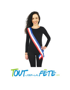 Echarpe de maire bleu blanc rouge