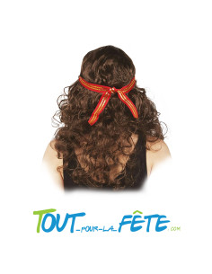 Perruque d'Hippie avec Bandeau Femme 2