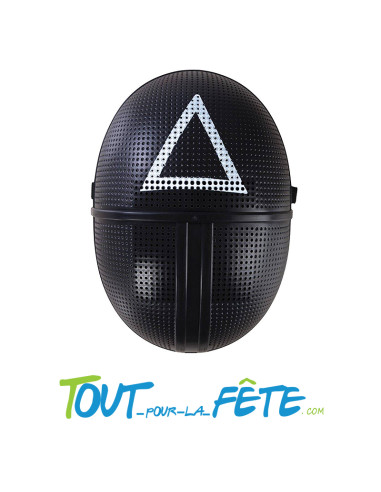Masque gardien triangle Squid Game Adulte