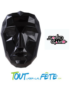 Masque visage noir Squid Game Adulte 2