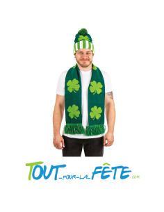 Set Saint-Patrick ( Bonnet et écharpe )