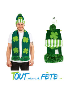 Set Saint-Patrick ( Bonnet et écharpe ) 2