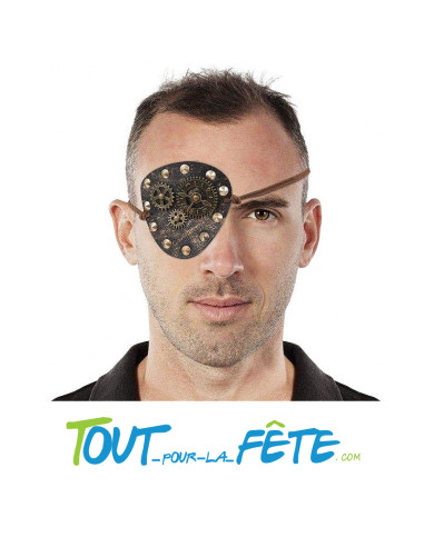 Cache-œil steampunk