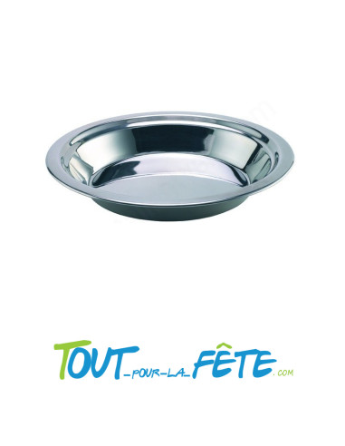 Lot de 6 bols 40cl réutilisables or ou argent