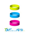 Pack 50 bracelets évènementiels ( 3 coloris disponible )