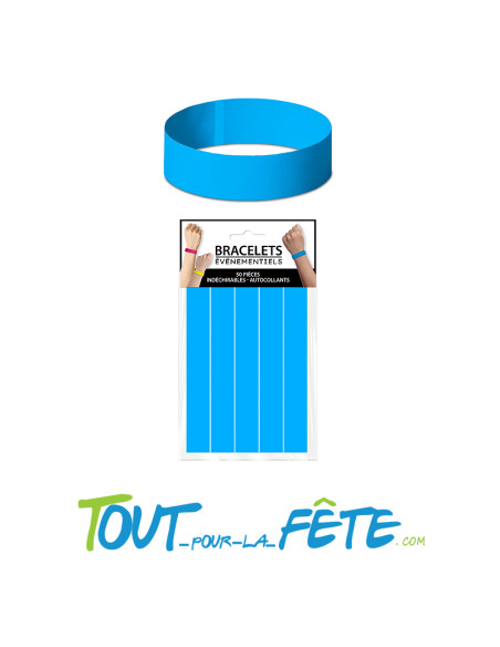 Pack 50 bracelets évènementiels ( 3 coloris disponible )
