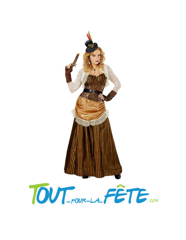 Déguisement steampunk femme taille adulte