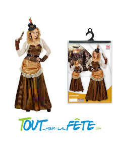 Déguisement steampunk femme taille adulte 2