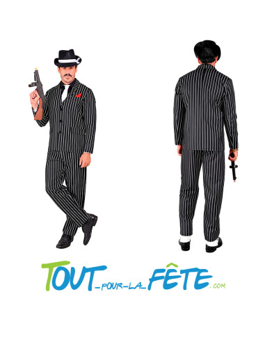 Déguisement de Gangster / Mafieu adulte