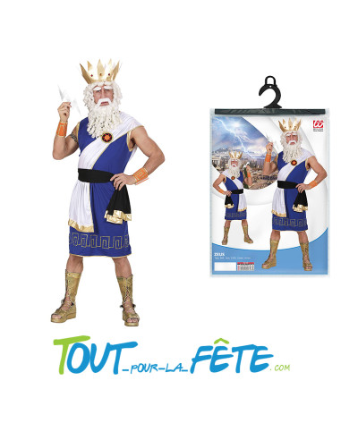 Déguisement de dieu Zeus taille adulte