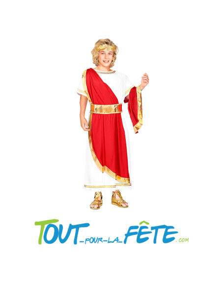 Déguisement empereur romain taille enfant