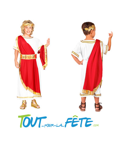 Déguisement empereur romain taille enfant