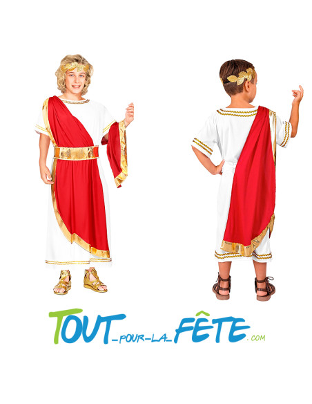 Déguisement empereur romain taille enfant