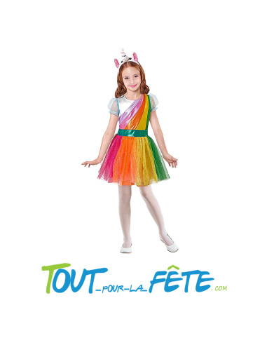 Déguisement licorne taille enfant