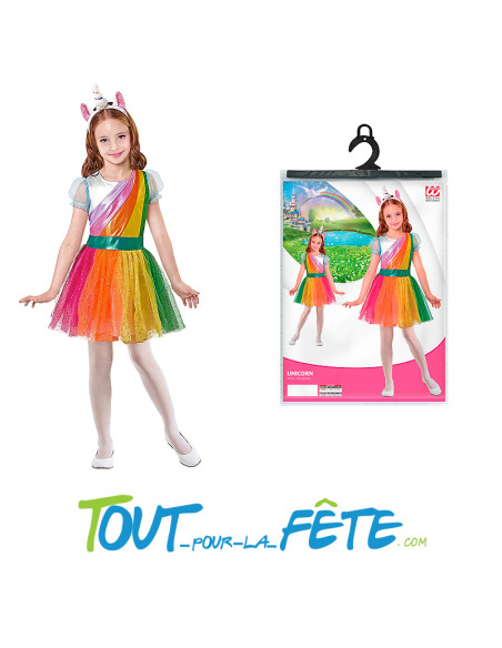 Déguisement licorne taille enfant