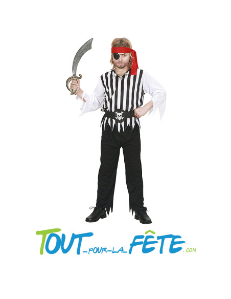 Déguisement pirate enfant 2/3 ans