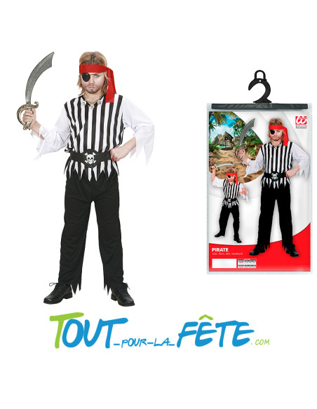 Déguisement pirate enfant 2/3 ans