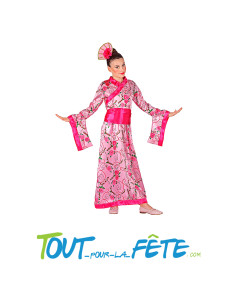 PRINCESSE ASIATIQUE (kimono avec ceinture, coiffe) 2