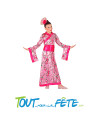 PRINCESSE ASIATIQUE (kimono avec ceinture, coiffe)