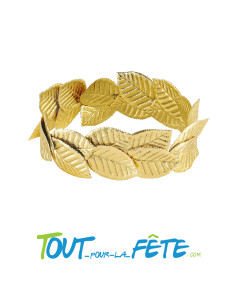 Couronne de laurier or de romain "Jules César"