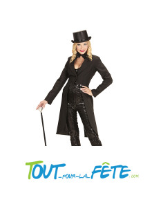Déguisement de queue de pie "Showtime" femme