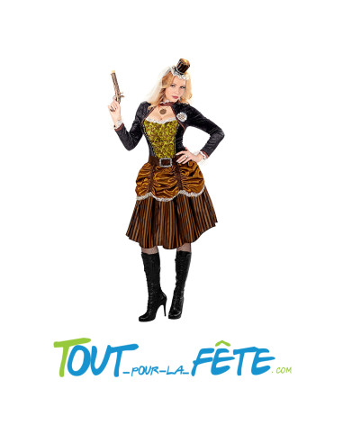 Déguisement steampunk femme taille adulte