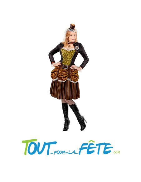 Déguisement steampunk femme taille adulte