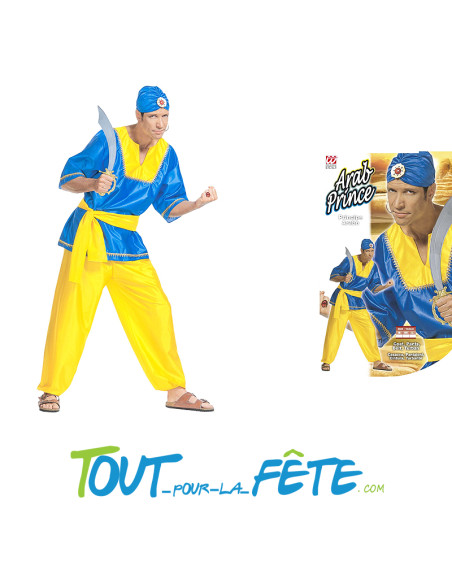 Déguisement prince arabe