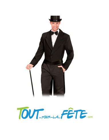 Déguisement de queue de pie "Showtime" homme