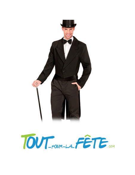 Déguisement de queue de pie "Showtime" homme