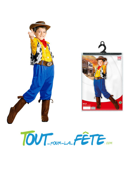 Déguisement cowboy sheriff Woody toy story taille enfant