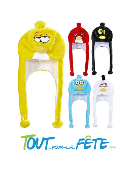Chapeau angry birds ( 5 coloris disponible )