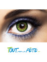 Lentilles de contact annuelles iris vert