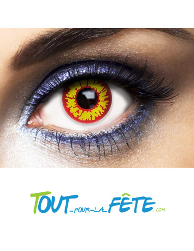 Lentilles de contact journalière loup garou