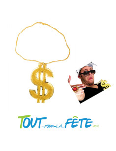 Collier dollar géant 2