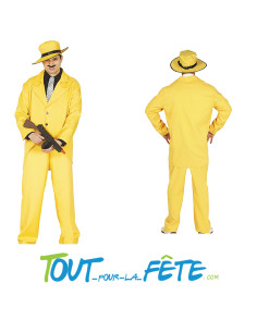 Déguisement de Gangster Adulte Taille M 2