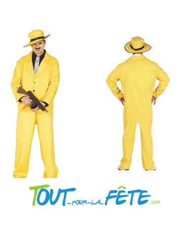 Déguisement de Gangster Adulte Taille M