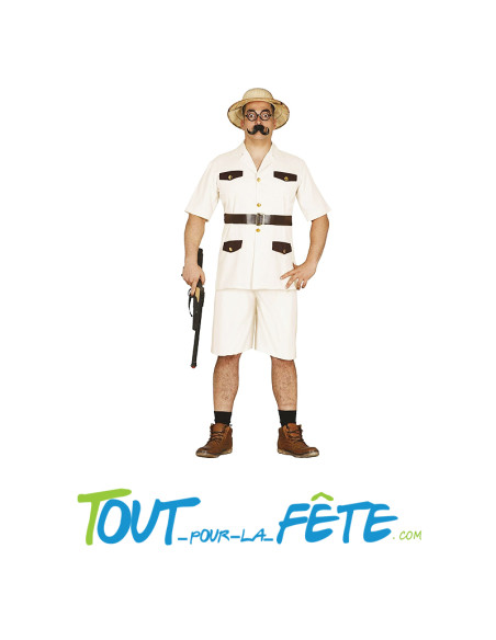 Déguisement d'explorateur Adulte Taille M