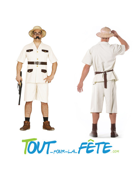 Déguisement d'explorateur Adulte Taille M