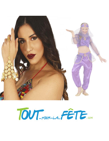 Bracelet de pièces danseuse oriental