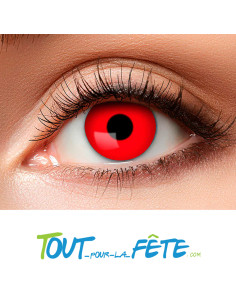 Lentilles de contact journalière rouges