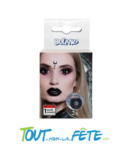 Lentilles de contact journalière noires